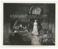9r244 SUSANNAH FOSTER signed 8x10 still '43 with masked Claude Rains from Phantom of the Opera!