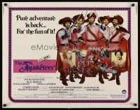 9s350 5th MUSKETEER 1/2sh '79 great art of Sylvia Kristel, Lloyd Bridges & cast by C.W. Taylor!