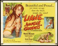 9s590 LIANE JUNGLE GODDESS 1/2sh '58 super sexy mostly naked 16 year-old blonde Marion Michaels!