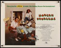 9s624 MODERN PROBLEMS 1/2sh '81 Chevy Chase, Patti D'Arbanville, Dabney Coleman, wacky image!