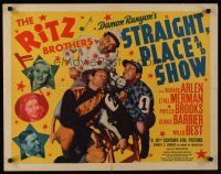 9s754 STRAIGHT, PLACE & SHOW 1/2sh '38 Ritz Brothers, Damon Runyon's horse racing play!