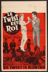 9t613 HEY LET'S TWIST Belgian '62 the rock & roll sensation at New York's Peppermint Lounge!!