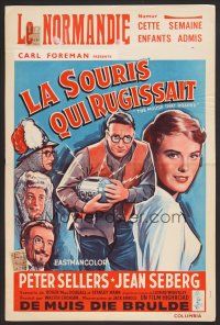 9t657 MOUSE THAT ROARED Belgian '63 Sellers & Seberg take over the country w/an invasion of laughs!