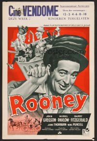 9t695 ROONEY Belgian '58 Barry Fitzgerald, as Irish as the Blarney and as funny as they come!