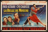 9t719 SILK STOCKINGS Belgian '57 musical version of Ninotchka w/Fred Astaire & Cyd Charisse!