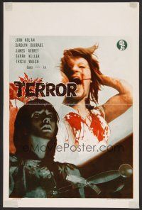9t749 TERROR Belgian '79 English horror, bloody creepy images!
