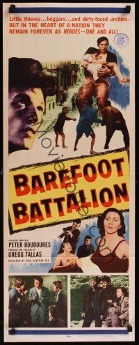 9t027 BAREFOOT BATTALION insert '56 Greek thieves, beggars, and urchins remain the heroes!