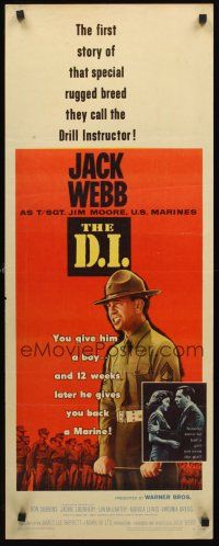 9t109 DI insert '57 great image of U.S. Marine Corps Drill Instructor Jack Webb!