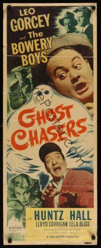 9t159 GHOST CHASERS insert '51 wacky images of Leo Gorcey & Huntz Hall, The Bowery Boys!