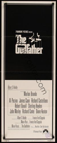 9t168 GODFATHER insert '72 Marlon Brando & Al Pacino in Francis Ford Coppola crime classic!