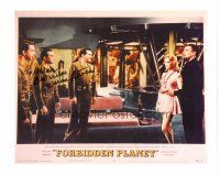 9w194 WARREN STEVENS signed color 8.5x11 REPRO '90s on lobby card #2 from Forbidden Planet!