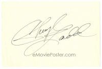 9w200 CHERYL LADD signed 6x9 paper '90s you can frame it with a photograph!