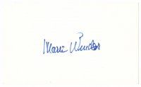 9w250 MARIE WINDSOR signed 3x5 card '70s can be framed with a photograph!