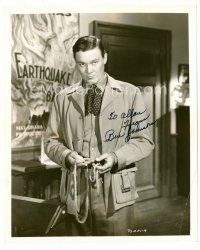 9w101 BEN JOHNSON signed 8x10 still '49 standing in producer's office in Mighty Joe Young!