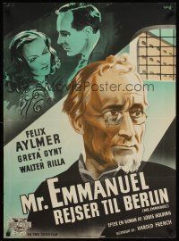 9x580 MR. EMMANUEL Danish '46 Felix Aylmer is a Jew who goes to Nazi Germany before the war!