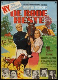9x603 RED HORSES Danish '68 Annelise Meineche's De rode heste, Kjeld Norgaard, Poul Reichhardt!