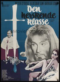 9x608 RULING CLASS Danish '72 crazy Peter O'Toole thinks he is Jesus, directed by Peter Medak