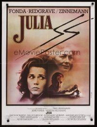 9x655 JULIA French 23x32 '77 Jane Fonda, Vanessa Redgrave, Jason Robards!