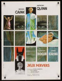 9x660 MAGUS French 23x32 '69 Anthony Quinn, Candice Bergen, different Tealdi artwork!