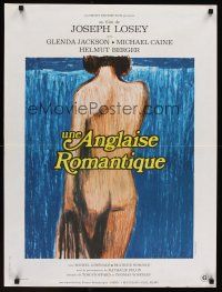 9x672 ROMANTIC ENGLISHWOMAN French 23x32 '75 Joseph Losey, Glenda Jackson, Michael Caine, sexy art!