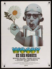 9x676 SLEEPER French 23x32 '74 wacky robot Woody Allen by Bourduge!
