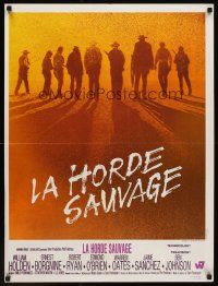 9x683 WILD BUNCH French 23x32 '69 Sam Peckinpah cowboy classic, William Holden & Ernest Borgnine!
