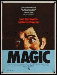 9x752 MAGIC French 15x21 '78 Attenborough, ventriloquist Anthony Hopkins, creepy dummy image!