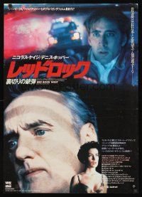 9x388 RED ROCK WEST Japanese '92 Nicholas Cage, pretty Lara Flynn Boyle & Dennis Hopper!
