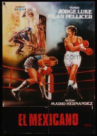 9x432 EL MEXICANO Yugoslavian '77 Mario Hernandez, Jorge Luke, Miligevic art of boxers!