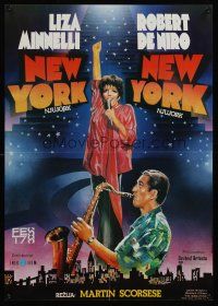 9x455 NEW YORK NEW YORK Yugoslavian '78 Robert De Niro plays sax while Liza Minnelli sings!