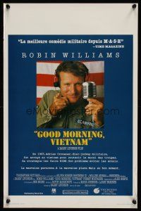 9y657 GOOD MORNING VIETNAM Belgian '87 Vietnam War radio DJ Robin Williams, Barry Levinson