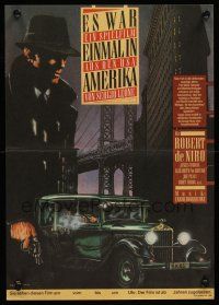 9y099 ONCE UPON A TIME IN AMERICA East German 12x19 '86 Robert De Niro, James Woods, Sergio Leone!