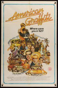 9y056 AMERICAN GRAFFITI Indian '73 George Lucas teen classic, it was the time of your life!