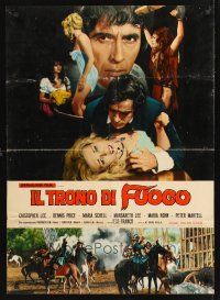9y153 NIGHT OF THE BLOOD MONSTER Italian lrg pbusta '70 Jess Franco, Christopher Lee, Maria Schell!