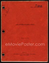 9z115 COUNTESS OF MONTE CRISTO revised final shooting script March 17, 1948, screenplay by Bowers!
