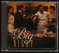 9z289 BIG NIGHT soundtrack CD '96 original score by Gary DeMichele, Oh Matre, Buona Sera, and more!