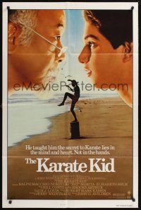 1a535 KARATE KID int'l 1sh '84 Pat Morita, Ralph Macchio, teen martial arts classic!