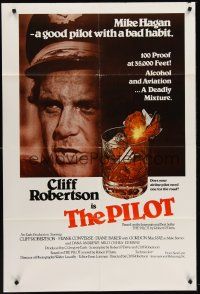 1a696 PILOT int'l 1sh '80 Cliff Robertson is the best pilot in the sky. Drunk or sober!