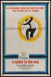 1a726 RAISIN IN THE SUN 1sh '61 Sidney Poitier, from Lorraine Hansberry's prize-winning play!