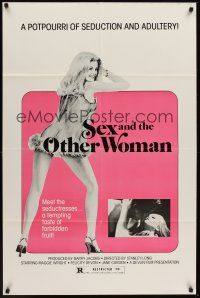 1a781 SEX & THE OTHER WOMAN 1sh '72 Peggy Ann Clifford, Maggie Wright, a potpourri of adultery!