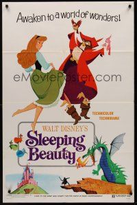 1a811 SLEEPING BEAUTY style B 1sh R70 Walt Disney cartoon fairy tale fantasy classic!