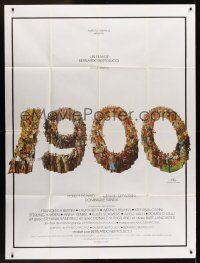 1b006 1900 French 1p '77 Bernardo Bertolucci, different art by Jean Mascii & Jouineau Bourduge!