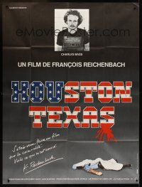 1b080 HOUSTON TEXAS French 1p '83 Francois Reichenbach documentary about Charles Bass!