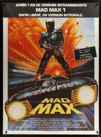 1b104 MAD MAX French 1p R83 George Miller classic, different art by Hamagami, Interceptor!