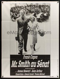 1b119 MR. SMITH GOES TO WASHINGTON French 1p R80s Capra, full-length James Stewart & Jean Arthur!