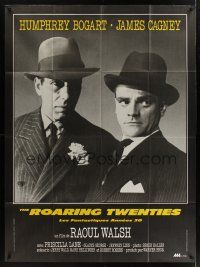 1b145 ROARING TWENTIES French 1p R70s James Cagney, Humphrey Bogart, directed by Raoul Walsh!