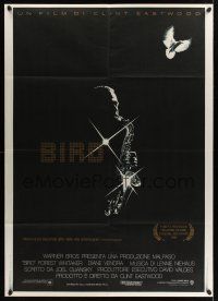 1b196 BIRD Italian 1p '88 directed by Clint Eastwood, biography of jazz legend Charlie Parker!