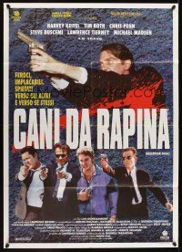 1b307 RESERVOIR DOGS Italian 1p '93 Quentin Tarantino, Harvey Keitel, Steve Buscemi, Chris Penn