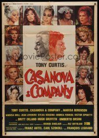 1b321 SOME LIKE IT COOL Italian 1p '77 Tony Curtis and his many lovers, Casanova & Company!