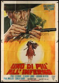 1b397 ONE MORE TO HELL Italian 2p '68 Uno Di Piu All'Inferno, Casaro spaghetti western art!